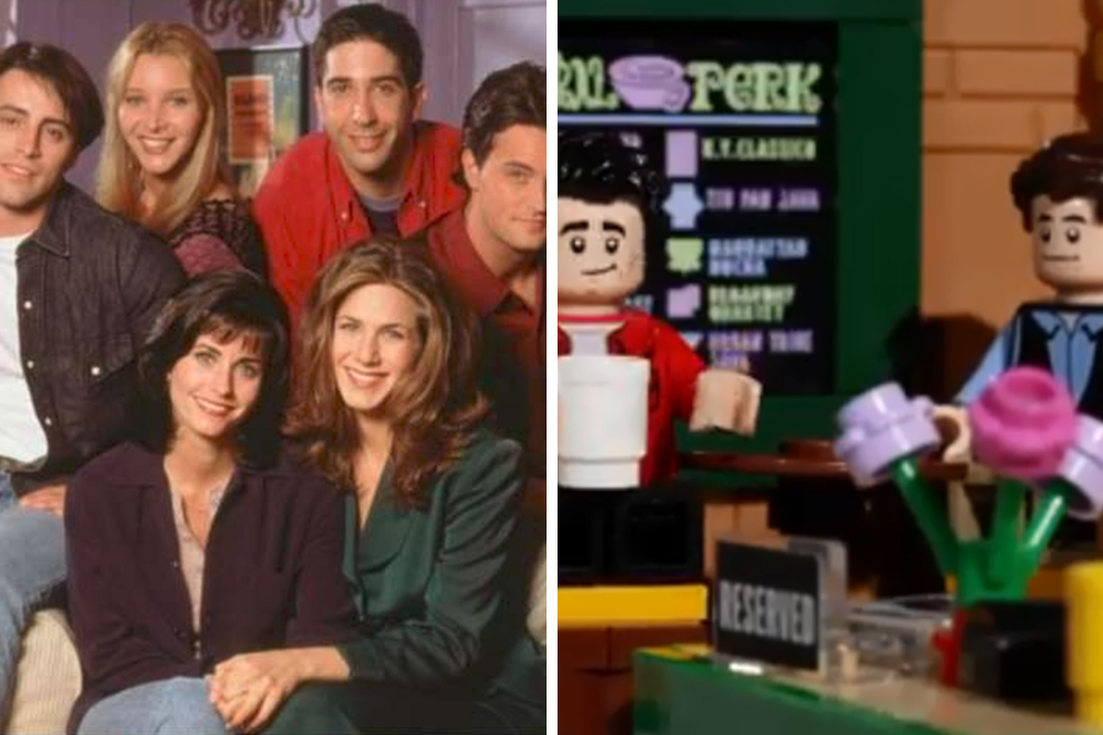 LEGO lança coleção inspirada nos personagens do seriado ‘Friends’
