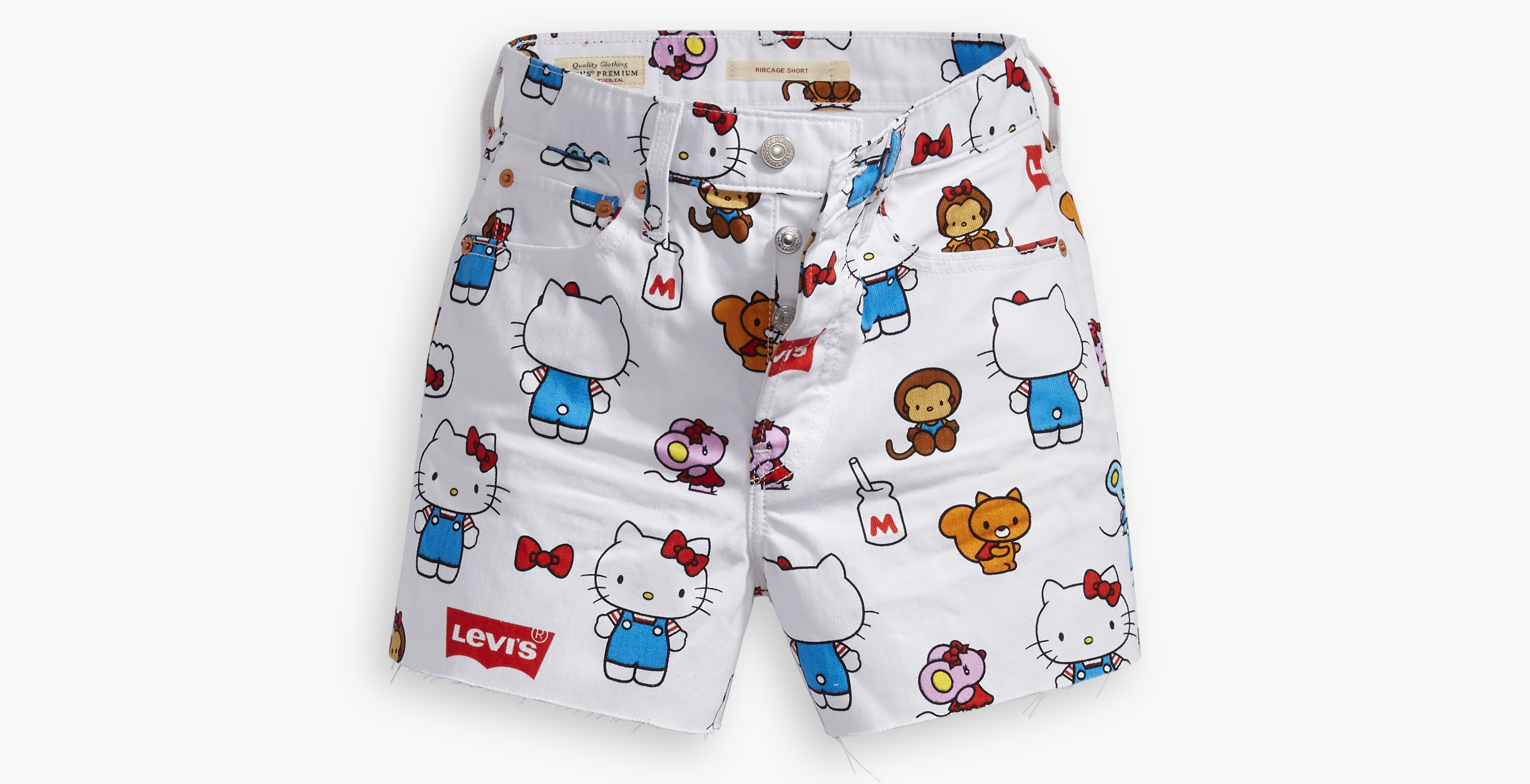 Levis hello deals kitty shorts