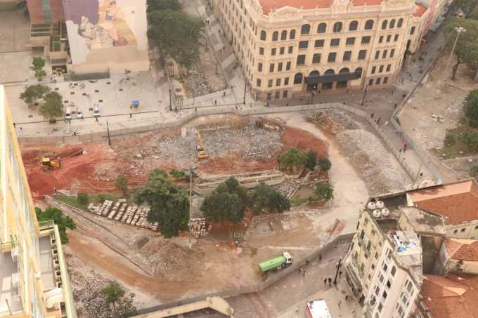 Obras Anhangabaú