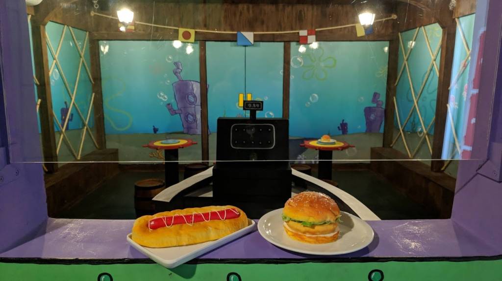 Como é a sala de escape temática do Bob Esponja?
