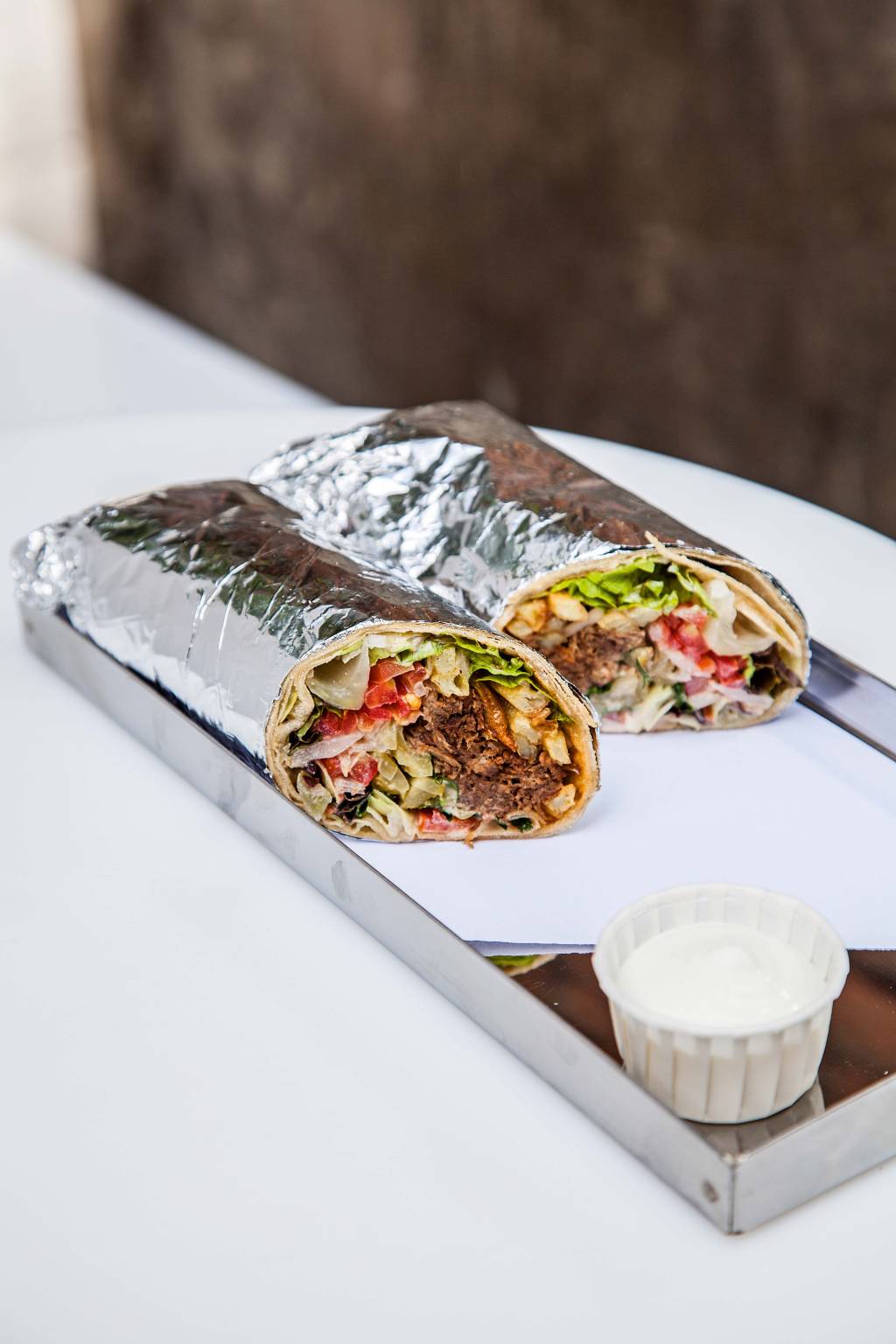 Miolo – kebab de costela Miolo – kebab de costela