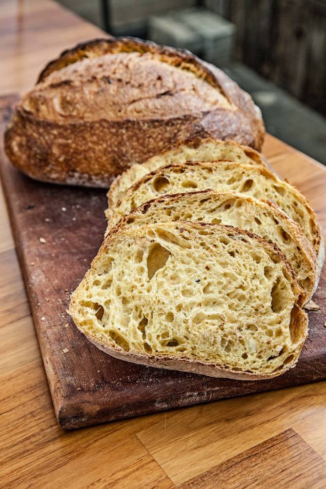 Pão de abóbora com avelã: sabor suave