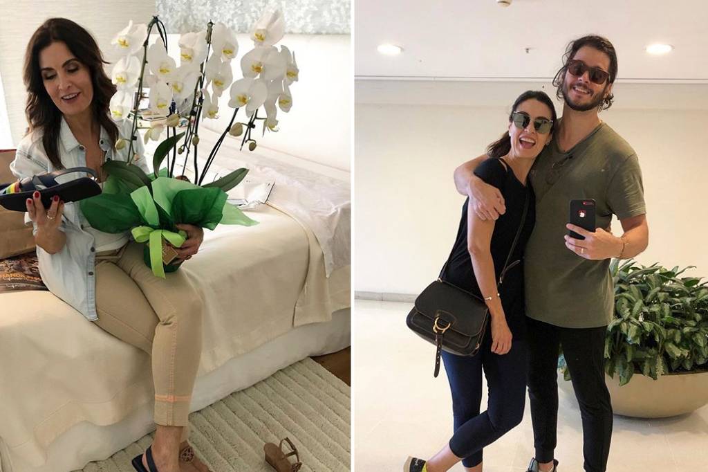 Fátima Bernardes ganha presente de aniversário diferentão de Túlio Gadêlha