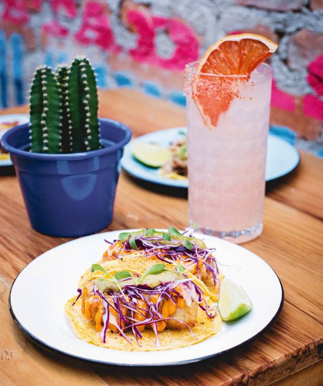 Taco de peixe e paloma: boas pedidas do bar Taco de peixe e paloma: boas pedidas do bar