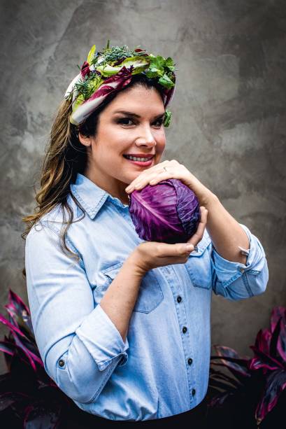 Alana Rox, sócia do espaço: vegana desde os 15 anos