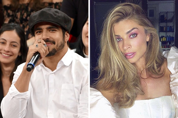 Caio Castro interrompe ‘Altas Horas’ e manda recado para Grazi Massafera