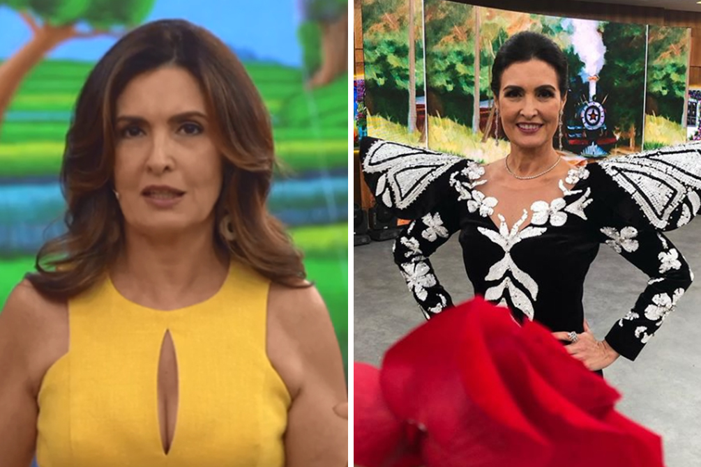 Fátima Bernardes celebra o aniversário de 22 anos dos trigêmeos