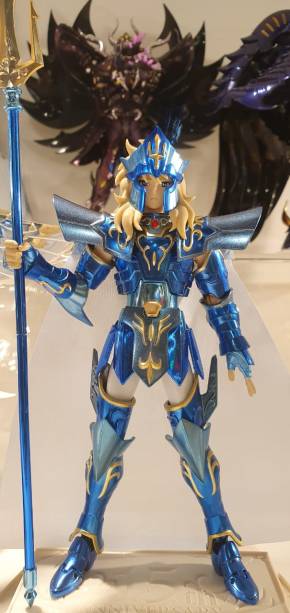 Poseidon, personagem do desenho Cavaleiros do Zodíaco, da Bandai: 499,99 reais