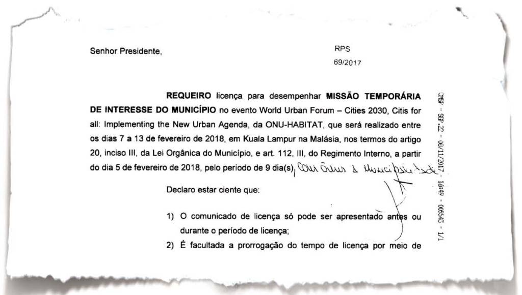 Documento alterado Documento alterado