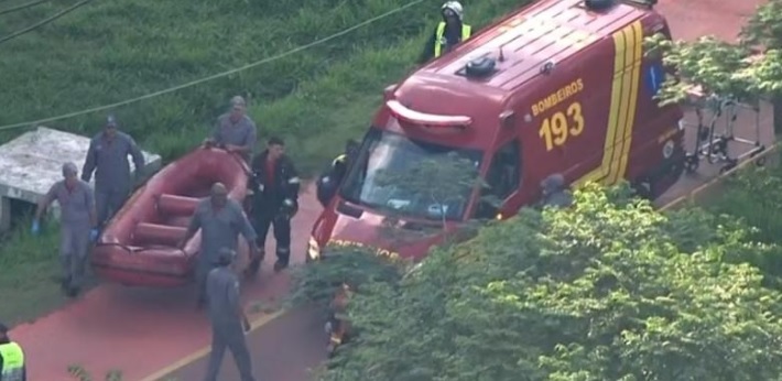 Mulher de 35 anos morre afogada no Rio Pinheiros