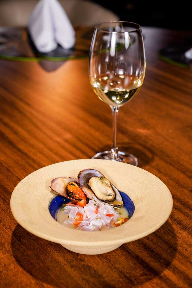 Ceviche à la parrilla Ceviche à la parrilla