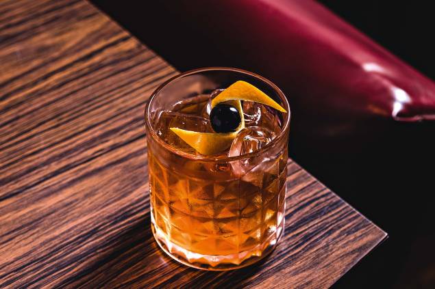 Drinques como o old fashioned