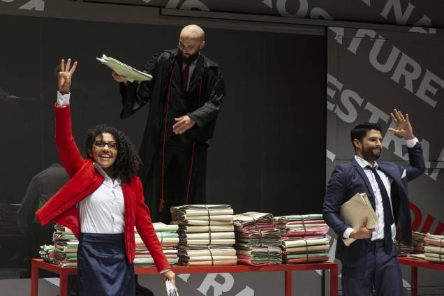 (In)justiça: Dalma Régio, Walmir Bess e David Guimarães