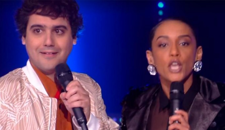 Taís Araújo invade apresentação de cantor no Popstar