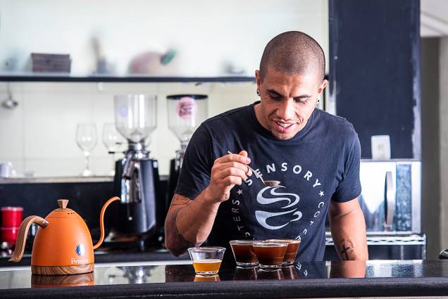 Thiago Sabino: à frente do Sensory Coffee Roasters