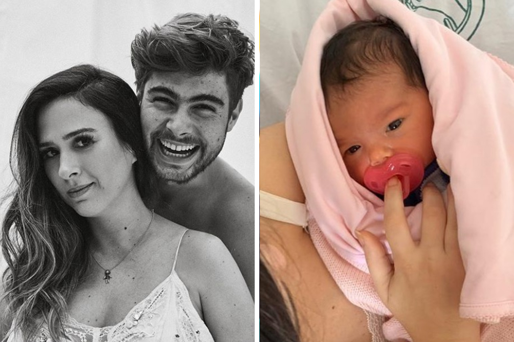 Tatá Werneck mostra festa para Clara Maria: “Meu bolinho de um mês”