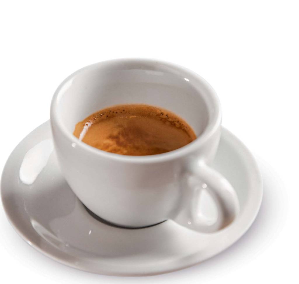 Café Expresso, da cafeteria RomeoRomeo, na República.
