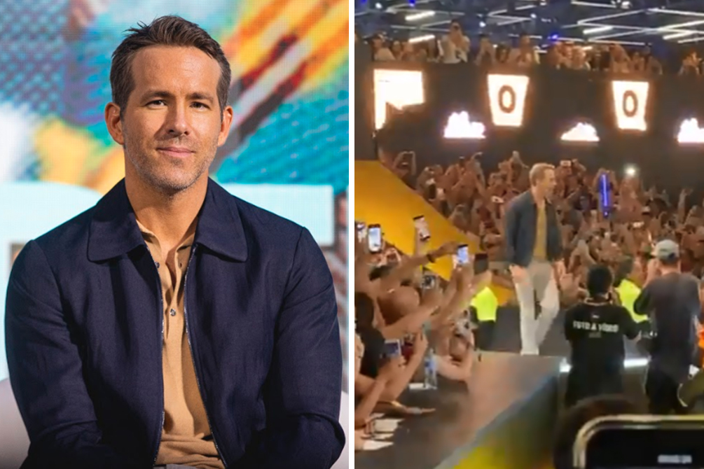 Ryan Reynolds leva susto após estrutura ceder na CCXP