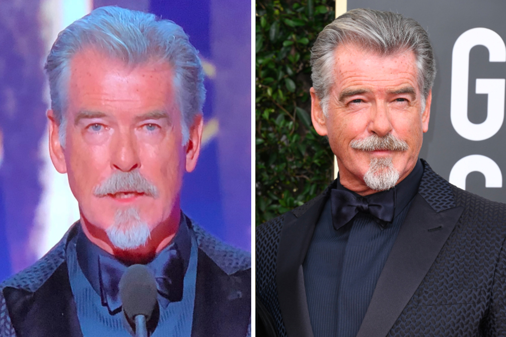 Filhos de Pierce Brosnan roubam a cena no Globo de Ouro 2020