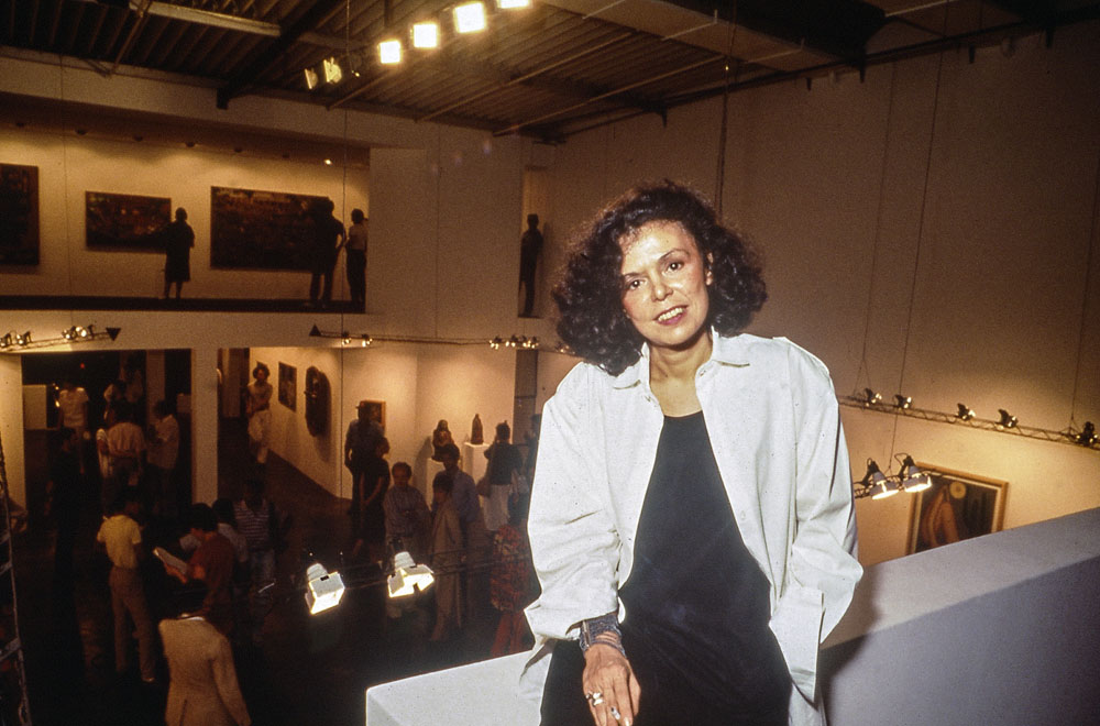 Regina Boni, dona da Galeria São Paulo. 1987 Regina Boni, dona da Galeria São Paulo. 1987