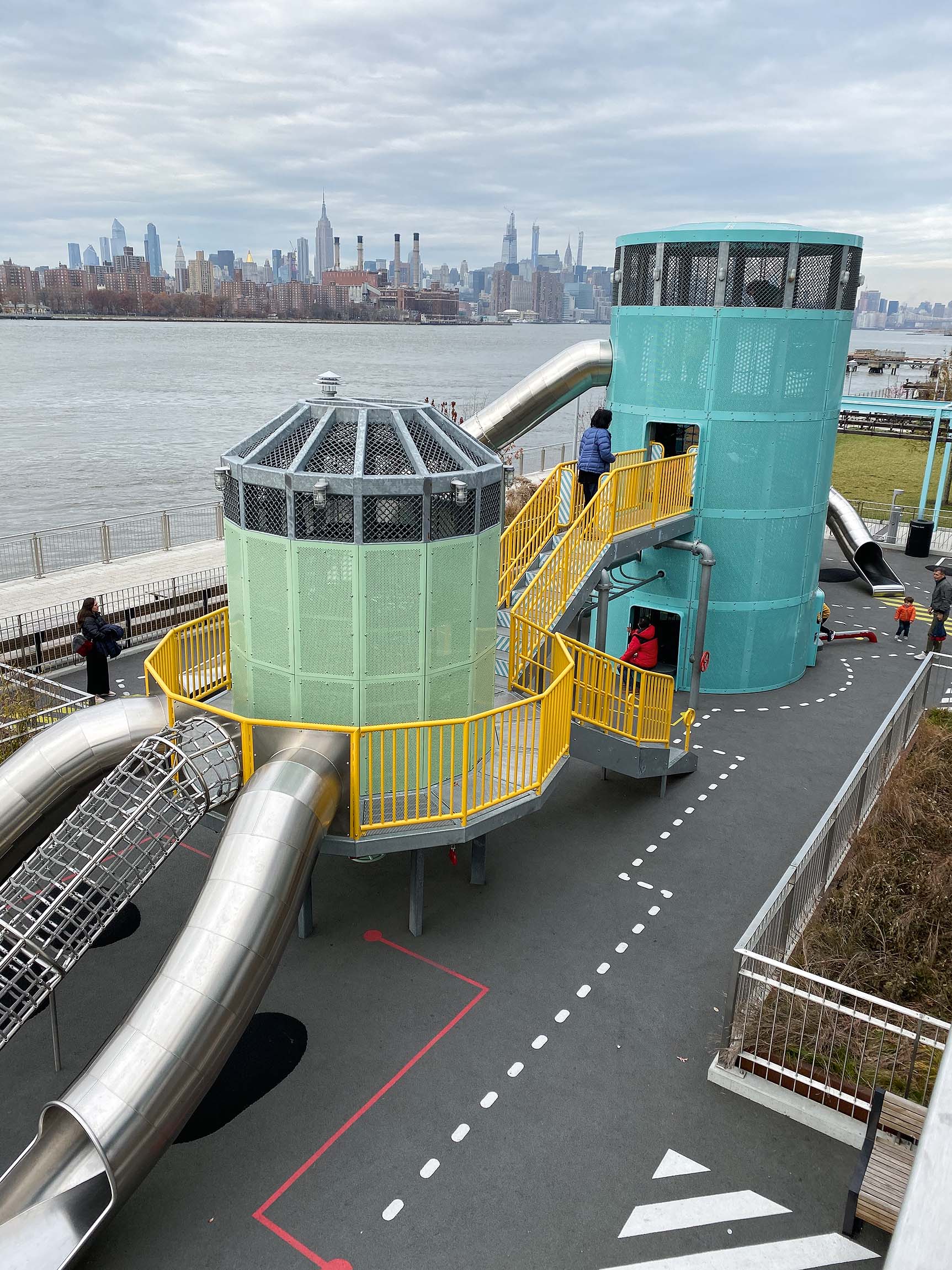 Parque enchente Nova York