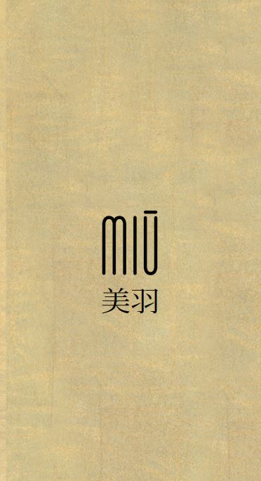 Miu – Cardápio