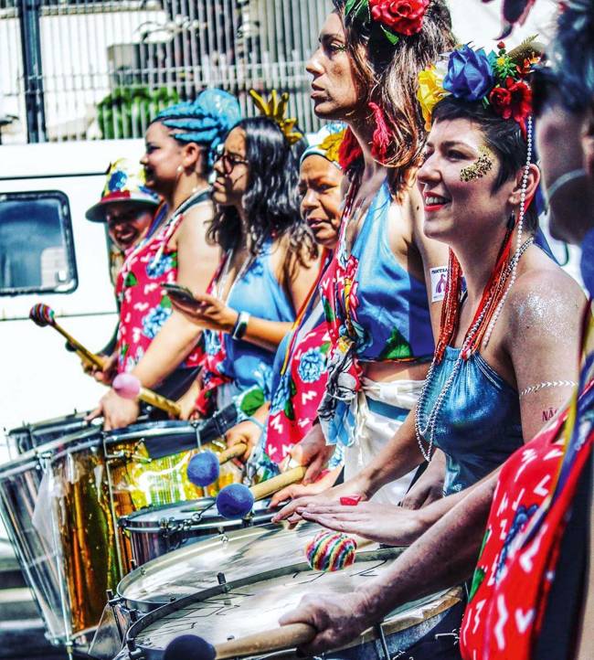 carnaval bloco filhas da lua @simonecostafotos enviou o clique no bloco Filhas da Lua, que circulou pelo Bixiga