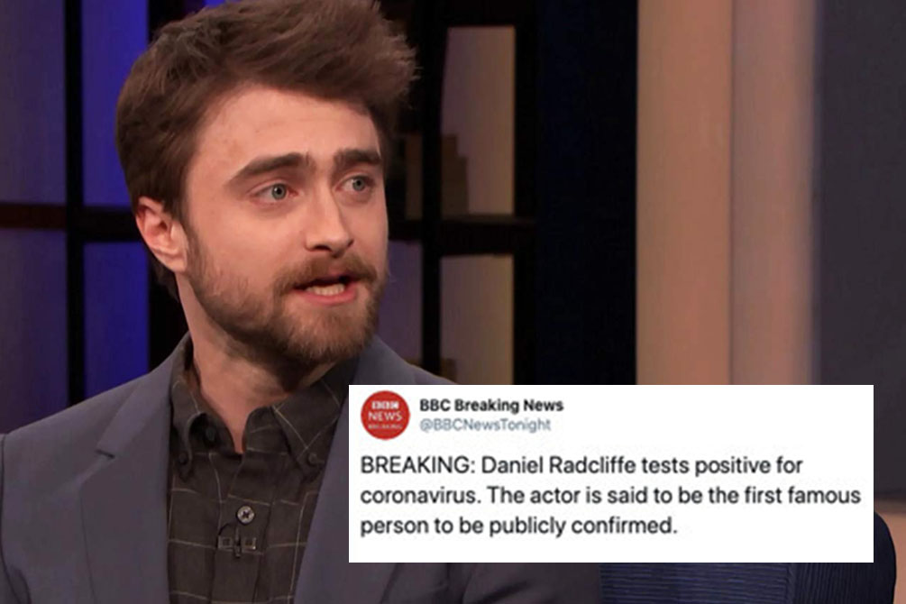 Daniel Radcliffe está ou não com coronavírus? Ator esclarece questão