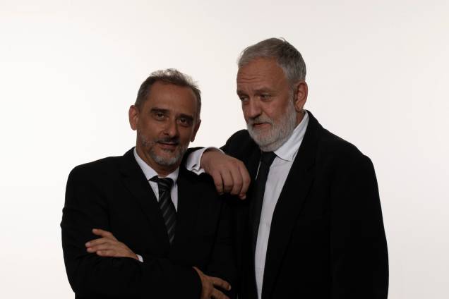 Luciano Chirolli e Dagoberto Feliz: no Sesc Bom Retiro