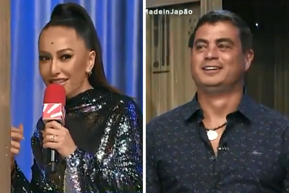 Sabrina Sato reencontra Dhomini na Record dezessete anos após BBB