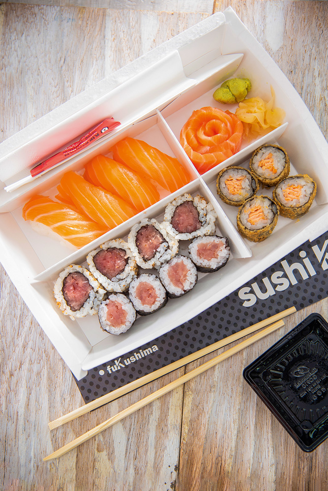 Combinado Hokkaido do Sushi K na marmitinha de delivery – Sushi K Combinado Hokkaido do Sushi K na marmitinha de delivery – Sushi K