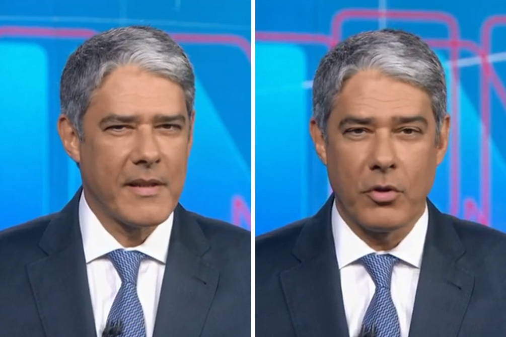 William Bonner quebra protocolo no JN: “A gente precisa respirar”