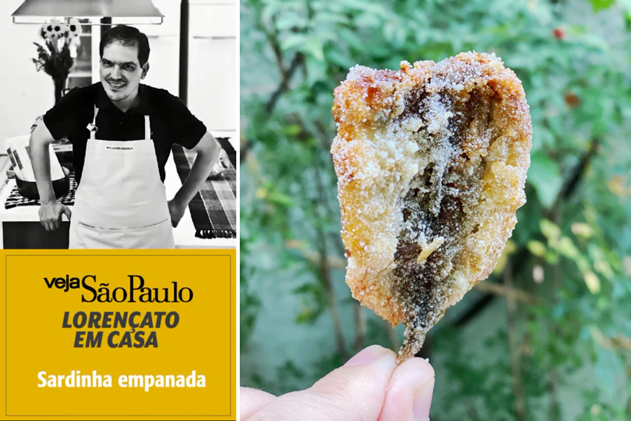 Lorençato em casa: receita de sardinha empanada