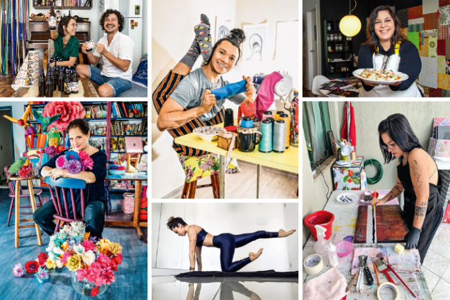 Artistas famosos e anônimos improvisam para ter renda na quarentena