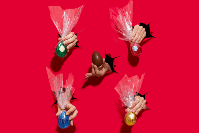 Onze ovos de Páscoa por até 60 reais