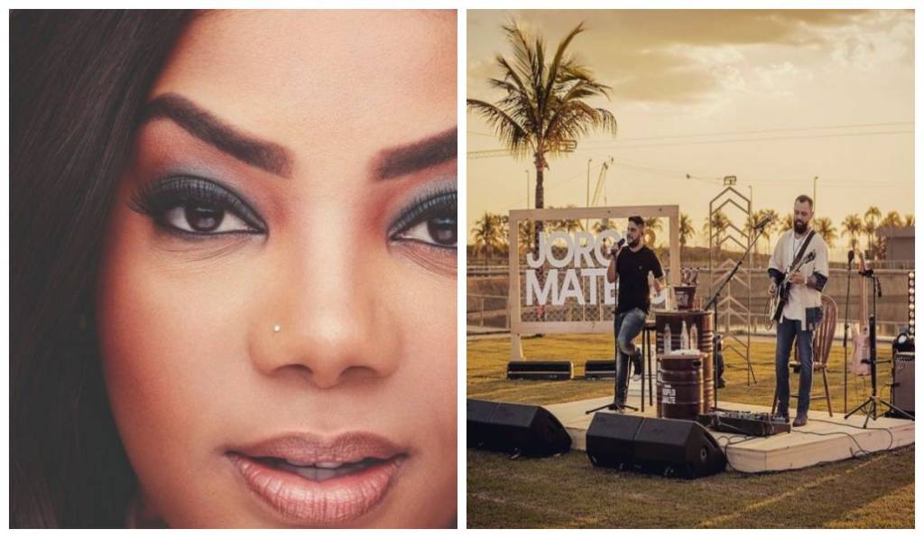 Ludmilla pede música em live de Jorge & Mateus