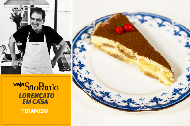 Lorençato em casa: receita de tiramisu