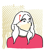 Sobrancelhas e sorriso (Ilustração Joana Resek)