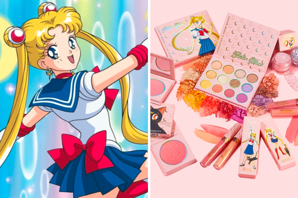 Coleção de maquiagem da Sailor Moon será relançada pela ColourPop