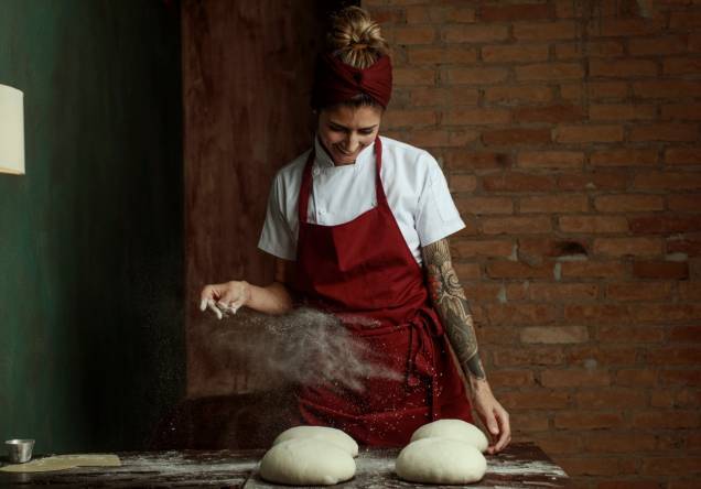 Nathalia Gonçalves: responsável pelos pães e doces
