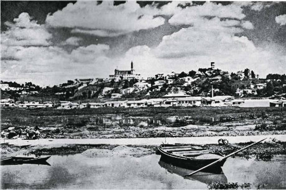 Foto de 1951 mostra a Freguesia vista do Tietê