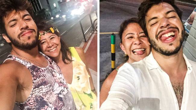 “Acham que ela é minha mãe, mas não nos importamos”