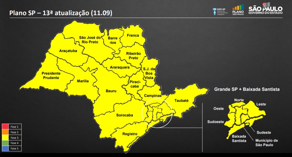 Plano-são-paulo-11-09 Governo de São Paulo coloca todo o estado na fase amarela