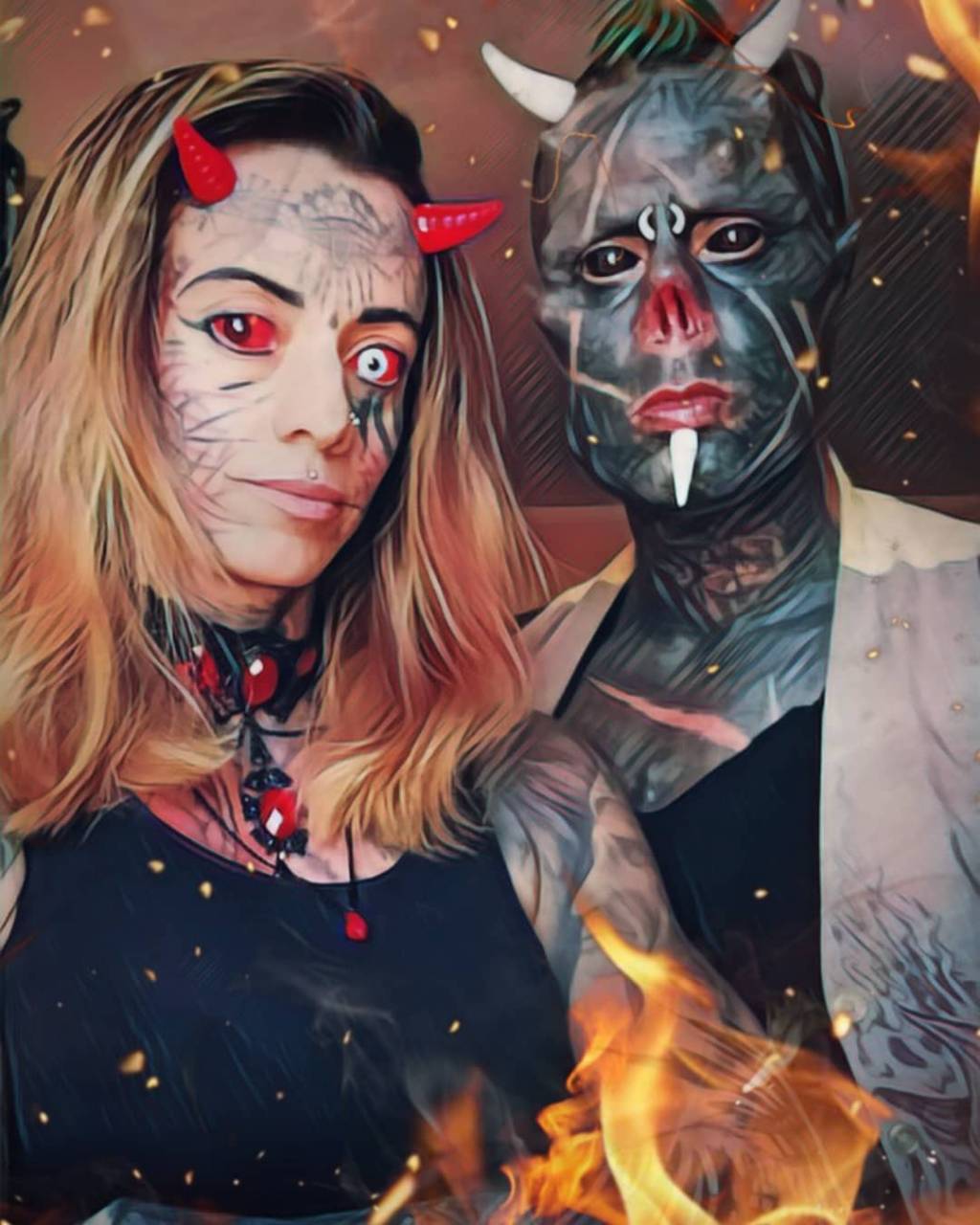 ‘Diabão’ e ‘Mulher Demônia’: o antes e depois dos modificadores corporais