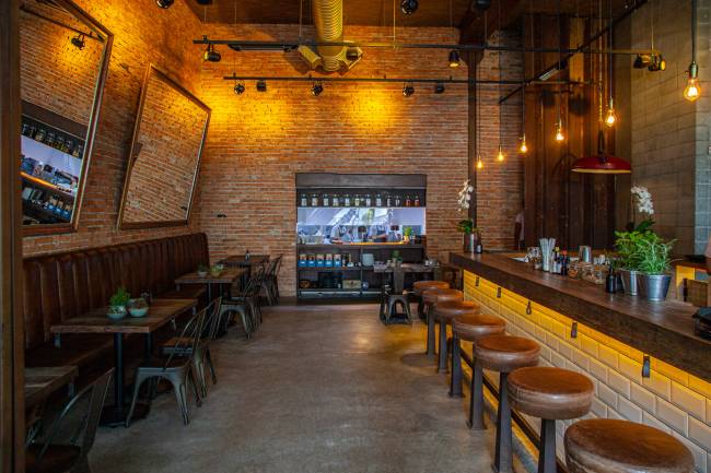 Achados ELO – Teus Ambiente interno do restaurante Teus