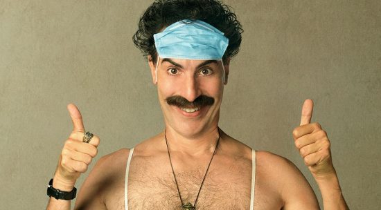 Borat ganhou como a melhor comédia e melhor ator