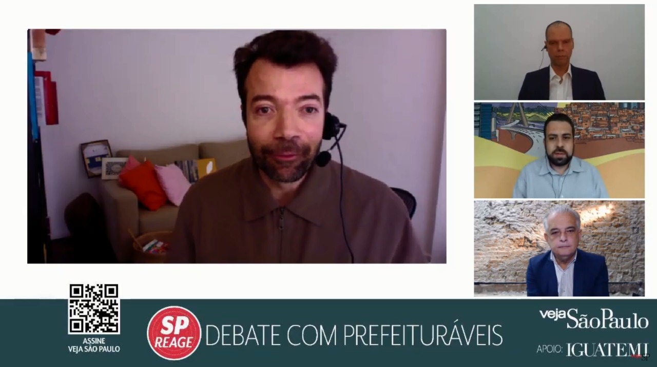 Debate Vejinha candidatos prefeito