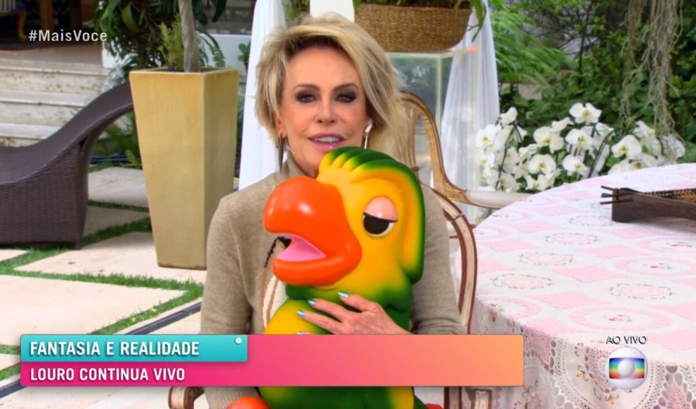 Ana Maria Braga com Louro José: homenagem a Tom Veiga