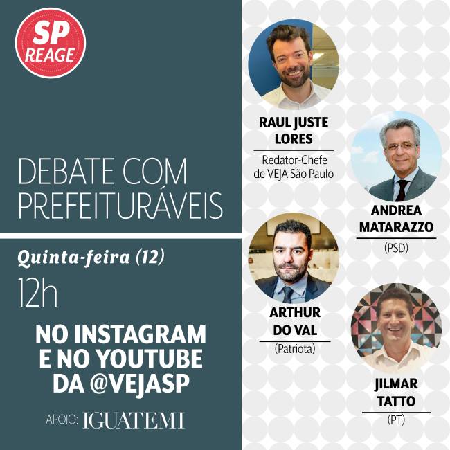 debate2 Vejinha faz debate com candidatos à Prefeitura de São Paulo