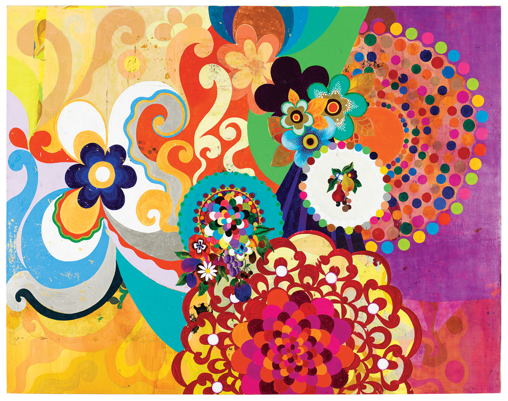 Meu limão Beatriz Milhazes Meu Limão (2000): tela que deu a Beatriz o recorde de obra mais cara já vendida por uma artista brasileira viva foi leiloada por 2,1 milhões de dólares (cerca de 10 milhões de reais) na Sotheby’s em 2012